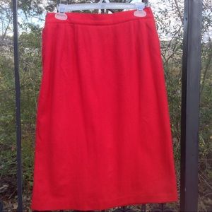 COPY - Royal Studio 100% pure wool red pencil ski…